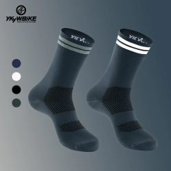 YKYWBIKE Radfahren Socken Männer Frauen Atmungsaktive Road Fahrrad Socken Sport Kompression Socken Outdoor Racing Laufen Fahrrad Socken