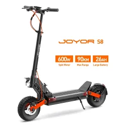 JOYOR S8 Elektroroller Batterie 48V26AH mit 600W Motor Erreicht 90KM Reichweite als Geschenk