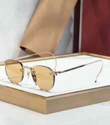 FAIRBANK Hochwertige Legierungs-Sonnenbrille Randlos Leichtgewichtig Luxuriöses Designer-Inspiriertes Elegantes Einzigartiges Design UV400