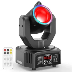 U'King Mini 30W Spot Beam Moving Head Licht LED 4IN1 RGBW Effekt Strobe Bühne Licht DMX Sound aktiviert DJ Disco Bar Party Licht