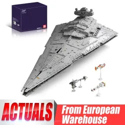 Neues 13135 Star Plan Toys MOC-23556 ISD Monarch Raumschiff Baustein-Set Montage Raumschiffmodell Bausteine Kinder Weihnachtsgeschenk