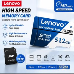 Lenovo A2 TF SD Speicherkarte 4K Full HD für Handy Computer Drohne 64GB 128GB 256GB 512GB Hochgeschwindigkeits-U3 V60 Flash-Karte