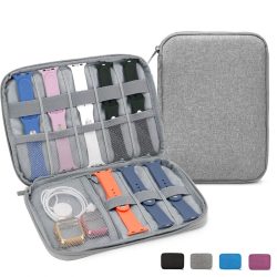 Armband tasche für apple watch armband box case reise smart watch armband aufbewahrung tasche box uhren organizer band halter