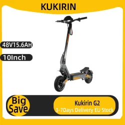 KUKIRIN G2-Erwachsenen-E-Scooter mit 10-Zoll-Reifen, faltbarer Roller für Stadtfahrten, E-Scooter 48V15.6AH, All-Terrain-E-Scooter