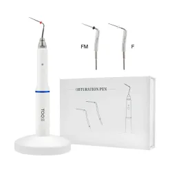 Dental Cordless Gutta Percha Obturation Pen Wurzelkanalfüllsystem + 2 Spitzen 3 Sekunden schnelle Erwärmung Dental Guttapercha Cutter