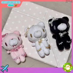 Gloomy Bear Bandengel Blutiger Bär Anhänger Rosa Niedliche Plüschpuppe Taschen-Schlüsselanhänger Cartoon Hängeornament Fan-Sammlerstück Geschenk