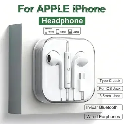 Typ-C-Kopfhörer mit Kabel für Xiaomi Redmi Poco Oneplus OPPO Huawei Honor Samsung Ohrhörer 3,5-mm-Laptops Tablet-Headset