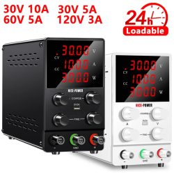 30V 10A DC Netzteil Einstellbare Digital Display Labor Netzteil Spannung Regler 60V 120V Wartung Schnelle Lieferung