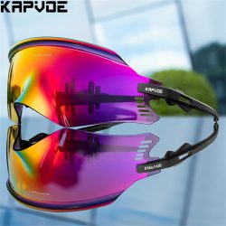KAPVOE Radfahren Sonnenbrille Radfahren Gläser UV400 MTB Fahrrad Brillen Outdoor Sport Brille Frauen Männer Rennrad Racing Ausrüstung