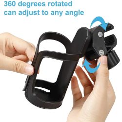 Anti-slip 360-Grad-Drehung Motorrad Baby Kinderwagen Fahrrad Flasche Halter Wasser Tasse Halterung Fahrrad Flasche Rack Zyklus Tasse käfig