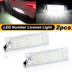 2 Stücke Canbus LED Kennzeichenbeleuchtung Weiß Für Alfa Romeo 147 156 159 166 Brera Giulietta Typ 940 MiTo Romeo GT Spider 939