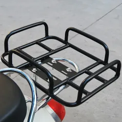Spezielle lebensmittel verteiler box rack hinten gitter laden nahtlose stahl rohr universal motorrad elektrische fahrrad träger rack