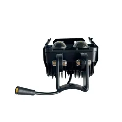 Bessere Qualität für Kugoo Kukirin G3 PRO Scheinwerfer Elektroroller Lenker Lampenkopf vorne LED-Licht Ersatzzubehör