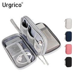 Aufbewahrungstasche für Datenkabel, wasserdicht, tragbar, Aufbewahrungstasche, Reise-Organizer, Tasche für Kabel, Kabel, USB-Ladegerät