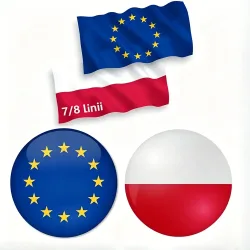 2026 4K 7/8-LINIEN Europa Polen Flaggen Clines Niederlande Deutschland UK Irland Slowakei Europa Polska Linien Oscam Egygold Flaggen
