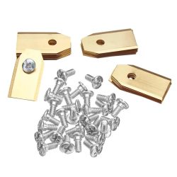 30PCS Edelstahl Klinge Ersatzteile Gras Cutter Reparatur Zubehör Sharp für Husqvarna Automower/Gardena Rasenmäher