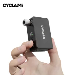 CYCLAMI AM6 Pro Mini Elektrische Automatische Luftpumpe Tragbarer Digitaler Inflator für MTB Rennrad Schrader Presta Reifen 150PSI 800mAh