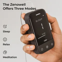 ZenoWell Vita Vagus Nervenstimulation für Schlafhilfe, Angstlinderung und langfristige Stressbelastbarkeit ? Fokusentspannungsverstärker