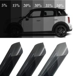 Schwarze Autofensterfolie in mehreren Größen, Rolle für Auto, Auto, Zuhause, selbstklebende Glastönung, Sichtschutz, UV-Schutz, Fensteraufkleber, Sonnenschutzfolie