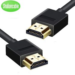 Shuliancable HDMI High-Speed Stecker-Stecker 2.0 1080P 3D für Apple TV Xbox Computer 1m 1,5m 2m 3m 5m 7,5m 10m