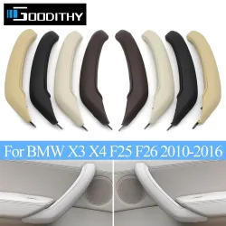 Links Rechts Hand Autos Innere Passagier Tür Pull Griff Leder Äußere Abdeckung Trim Set Ersatz Für BMW X3 X4 F25 F26 2010-2016