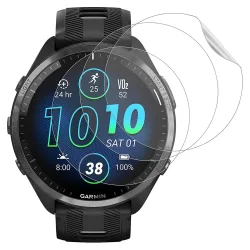 3 Stücke Weiche Hydrogel Schutzfolie Für Garmin Forerunner 265 265S 965 970 Klare Displayschutzfolie