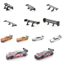 1:64 Auto Modell Heck Auto Heckspoiler Mini Flügel kleines Modell DIY Auto modifiziertes Teil für Modell auto Rennfahrzeug Spielzeug