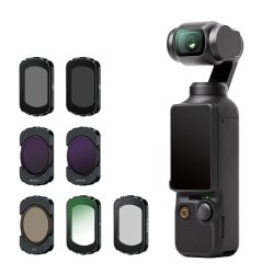 DJI OSMO POKET3 UV-Magnetfilter-Set UV CPL ND8/16/32/64 NDPL Schwarz Soft Filter Set Kameraobjektiv Drohnenzubehör