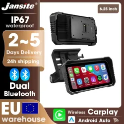 6,25 Zoll Jansite für BMW R1200GS/ R1250GS/ R1300GS /S1000XR Motorrad Carplay 1080p DVR für GPS-Navigation Moto