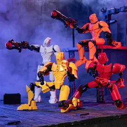 NONE, Verbesserte t13 Action figur 3d gedruckt Titan 13 Action figur Multi-Gelenk roboter Dummy Action figuren für Spiel liebhaber