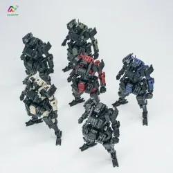 Sheik Mainland 1/18 3MIN Projekt FENRIR A6 Angriffstyp Modularer Abnehmbarer Rüstungs-Mecha-Modellbausatz für Sci-Fi-Sammlungen und Ausstellungen