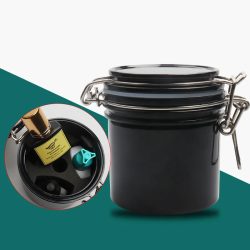 200ml einzelne Wimpern Kleber Vorrats behälter Behälter Klebe ständer Wimpern verlängerung aktiviert versiegelte Lagerung Make-up-Werkzeuge
