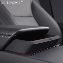 Für Tesla Model Y Juniper Mittelkonsole Armlehne Aufbewahrungsbox Modell 3 Highland Brillenhalter Armlehnenfach Silikon Zubehör