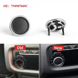 Für Sharan 7N1 7N2 2012-2019 Für Seat Alhambra 2011-2016 7N0907049C Auto-Heckklimaanlage Bedienfeld Knopfabdeckung Schalter
