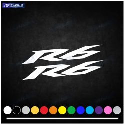 Für YZF R6 YZF-R6 Motorrad Racing Aufkleber Auto Aufkleber Körper Dekoration Kraftstoff Tank Motor Logo Verkleidung Windschutzscheibe Helm Aufkleber
