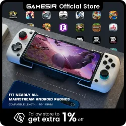 GameSir X3 Handy-Gamepad mit Lüfter für Cloud Gaming Xbox Game Pass, STADIA, xCloud, GeForce Now