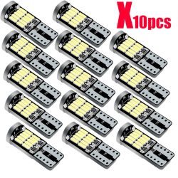 10 stücke Led Canbus W5W T10 194 Auto Glühbirne 26SMD 4014 Auto Hohe Helle Keil Kennzeichen Freiheit Dome Tür lampe