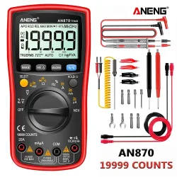 19999 Counts Digitalmultimeter True Rms Multimeter AC/DC Strommesser Voltimetro Professioneller Spannungsprüfer ANENG AN870