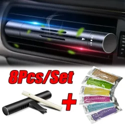 8 Teil/satz Auto Air Vent Parfüm Auto Lufterfrischer Aroma Geruch Aroma Auto Parfüme Lufterfrischer Parfum Auto Innen Zubehör