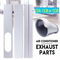 1/2 stücke tragbare Fenster Kit Schiebe platte einstellbare Adapter Windschutz scheibe Auspuffs ch lauch Rohr verbinder Klimaanlage Zubehör