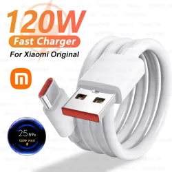 Original 120 W USB Turbo Schnelle Ladekabel Für Xiaomi mi 17 15 14 13 12 11 6A 67 W Typ C Kabel Redmi Hinweis 10 9 8 7 Pro K70 Poco