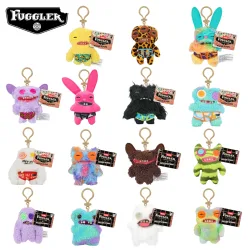 FUGGLER, 11CM Fuggler Lustige Hässliche Monster-Plüschtiere Schlüsselanhänger Kawaii Fugg Puppe Monster-Kaninchen Niedliche Stofftier-Anhänger Geschenke