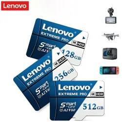 Lenovo Bestseller Extreme Pro Micro SD-Karte Klasse 10 Hochgeschwindigkeits-Speicherkarte V60 U3 4K TF-Karte in Verschiedenen Größen für Kamera, Handy, Drohne