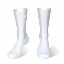 2026 Neue Radsport-Antirutsch-Socken mit Silikon, Sommer Whiteline Aero Socken für Herren, Fahrrad-Sport-Laufsocken, Calcetines 2024 Neue Socken