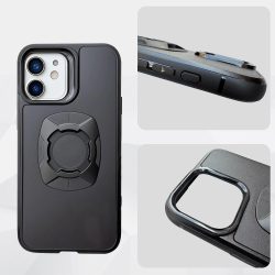 Twsit Lock Handyhülle Halter Motorrad Fahrrad iPhone Hülle Quick Lock Passend für Quad System Handyhalterung/Halterung 14 15 16 Pro Max