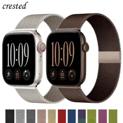 Magnetische Armbänder für Apple Watch 44mm 40mm 45mm 46mm 49mm 42mm 41mm Armband iWatch Series 12 10 9 8 7 6 5 SE Ultra 4/3