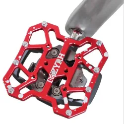 2 stücke Langlebige Klick Pedal Klassische Zarte Aluminium Fahrrad Zubehör Fahrrad Klick Pedal Plattform Adapter Für SPD KEO