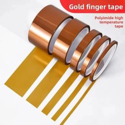 1 Stück selbstklebendes Klebeband, 33 m, hochtemperaturbeständiges Klebeband, Elektronikindustrie, Schweißen, Polyimid, Capton, Isolierband
