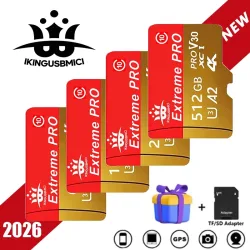 32GB 64GB 128GB 256GB 512GB Mini SD-Karte Drohnen-Qualität Klasse 10 TF Micro-Speicherkarte Klasse 10 Premium Schnell Hochwertig U3 Zuverlässig