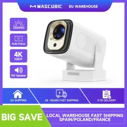Magcubic HY310 Android 11-Projektor 4K Native 1080P Autofokus Native 330ANSI Dual Wifi BT5.4 Air Mouse Voice Home Outdoor Movie